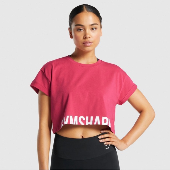 Gymshark Fraction Crop Top - Picture 1 of 4